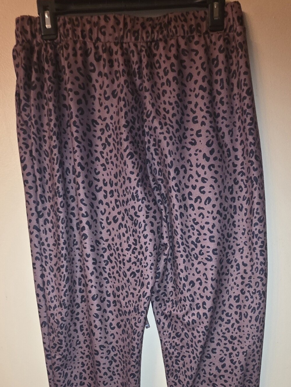 Womens Leopard Print Lounge Pants